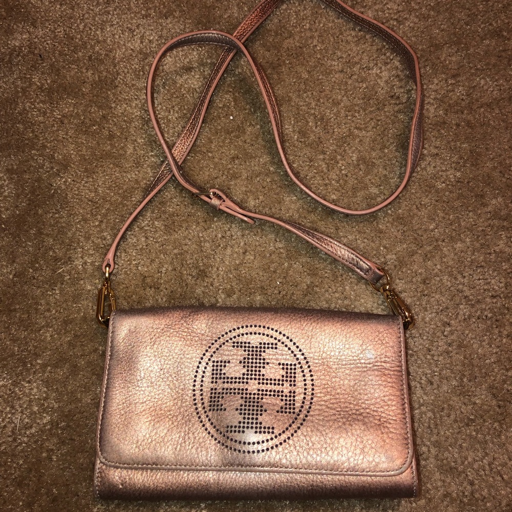 Tory Burch Rose Gold Crossbody